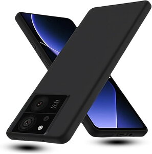 For Xiaomi 15 Pro �P�[�X �X�}�z�P�[�X �V���R�� �I�b�| ���m �ϏՌ� �\�t�g ���^ �X�g���b�v�z�[���t�� (�u���b�N, TMK-UCI-864)