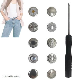 W[Y fj ւ {^ 10Zbg tt TCY  O (Vo[lߍ킹, {^ 1.8cm 0.6cm)