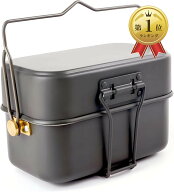 【楽天ランキング1位入賞】雷鳥飯盒 セカンドロット アウトドアクッカー メスキット 鍋 キャンプポット …