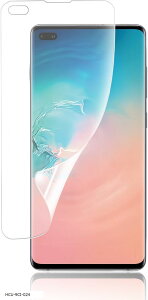 A`OA 1ZbgGalaxy S10 Plusp tB SC-04L SCV42 p KX wFؑΉTPUSʕی/LYC/@ׂȃ^b`/CA[/^0.15mm MNV[S10(HCU-9CI-024)