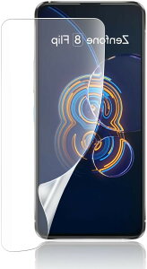 �A���`�O���A 1���Z�b�gASUS ZenFone 8 Flip ZS672KS�p �t�B���� ��p ��K���X �w��F�ؑΉ�TPU�S�ʕی�/�L�Y�����C��/�@�ׂȃ^�b�`/�C�A�[��/�����^0.15mm �ی�t�B���� (HCU-9CI-064)