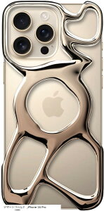 iPhone AM Emptiness Case MagSafe�Ή� �y�� �������^���f�U�C�� (�f�U�[�g�S�[���h, iPhone 16 Pro)