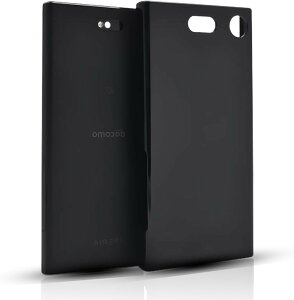 Sony Xperia XZ1 Compact/XZ1 mini/SO-02K �P�[�X �u���b�Nfor �p�̕ی�P�[�X TPU ���h�~ �y�� �_�� ���^ �ϏՌ� �g�ѕ֗� �S�ʕی� �X�}�z �}�b�g�u���b�N (OQW-HY-354)