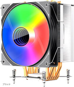 ݊iP400 120mm LED F  TCht[ CPUN[[ LGA1700Ή AM5Ή 4pin PWM t@ q[gpCv4{(ubN)