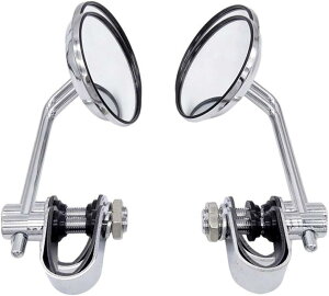 �݊��iHOTQ �o�C�N�~���[ �N�����v�~���[ ���E���h�~���[ �ėp �n���h���N�����v �Z�p�n�� ���E 2�{�Z�b�g