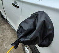 電気自動車充電ポート防水カバー EV充電器ポートカバー EV車用充電 コネクタ 防水生地 雨 雪 屋外充電保…