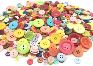 �{�^�� �ٖD ��| �H�| �ޗ� ��C �p�[�c �\�[�C���O DIY �A�N�Z�T���[ �ی^ �ی` �~�` �~�^ ��600�� �~�b�N�X (�}���`�J���[, 0.7cm�`2.8cm)