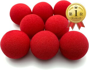 �y�y�V�����L���O1�ʓ��܁z�e�[�u���}�W�b�N�p ��i�p �ԐF �X�|���W�{�[�� �X�|���W�� 8�� �Z�b�g ���a ��4.4cmE616 (���b�h)