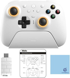 ݊i ݊ Ultimate 2 TMR CX Rg[[ Windows  Android switch XCb` p WCXeBbN Q[Rg[[ v vR PC Q[pbh 2.4G(White)
