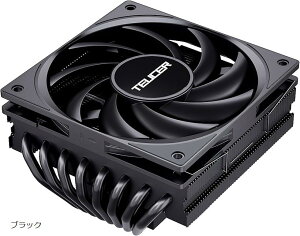݊iUT75 CPUN[[ 8{q[gVN gbvt[N[[ 120mm 77mm LGA1700/1200/115X AMD:AM5/AM4\PbgɑΉ 4pin PWM 800-2400rpm t@(ubN)