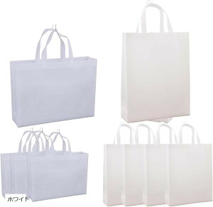 �s�D�z�o�b�O ��񂰑� �� ���[ �g�[�g ���� �}�` �������� ���� �G�R�o�b�O 10�� A4 (�z���C�g(�c��5���A����5��), ���^�F35x25x10cm�@�c�^�F25x35x10cm)