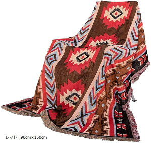 �l�C�e�B�u �I���e�K �� ���L�V�J�� �L�����v ���O ������ �A�E�g�h�A �}�b�g �u�����P�b�g (���b�h, 90cmx150cm)