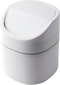 ゴミ箱 ふた付き 卓上 ふた付きゴミ箱 おしゃれ 消臭 回転式 ミニサイズ 2L