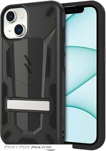 iPhone 13 mini 5.4C` P[X Jo[ ϏՌ Ռz ČRMILKi LbNX^h nCubh |J[{lCg x TPU TRANSFORM(ubN / ubN, iPhone 13 mini)