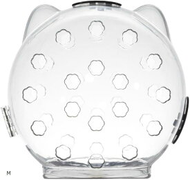 【楽天ランキング1位入賞】猫 爪切り マスク 猫用マスク 対策 目隠し 猫用マズル (クリア, M)