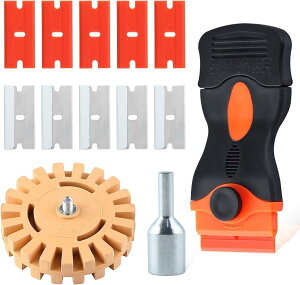 互換品 デカール消しホイール シール消しホイール シール・粘着除去ツール ステッカーはがし 車 ボディ ゴムトレーサー 汎用 テープカス シールはがし 強力 ボディシールはがし 電動ドリル