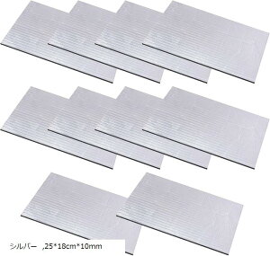 fMV[g 10Zbg ԗp fM}bg fM h Չ z fbhjO (Vo[, 25x18cmx10mm)