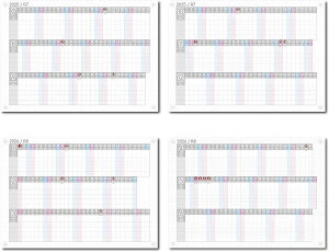 iJ_[ K`[g ƑJ_[ 2025N 7n܂ ߘa7N Ǌ| (pXe, A3)