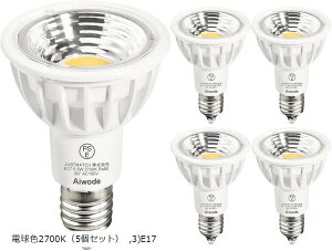 5.5W LEDd E17 dF2700K 50-60W`LEDnQd LEDX|bgCgCRI95 邳550lmsLp90°100V Lb` ItBX (dF2700Ki5Zbgj, 3)E17)
