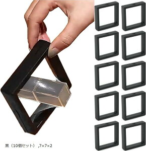 Mtg{bNX bsO 3DbvP[X ^ ̓I ď NA   3DfBXvCP[X(i10Zbgj, 7x7x2)
