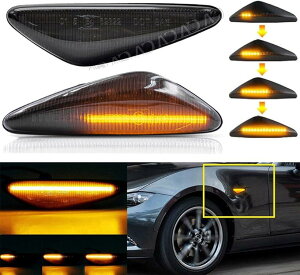 �݊��iR �݊��i MAZDA �}�c�_ �A�e���U GH �v���}�V�[ CW ���[�h�X�^�[ ND RX-8 SE3P �X���[�N�����Y�d�l �t�@�C�o�[LED ����Č��� �V�[�P���V���� �t�F���_�[ �E�C���J�[ (�X���[�N)