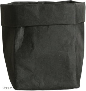 鉢カバー 植木鉢 おしゃれ プランターカバー クラフト紙 野菜用 5号(ブラック, 5号)