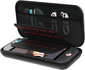 switch2 �P�[�X EVA�L�������O�P�[�X 30���Q�[���J�[�h�X���b�g 2025��p �X�C�b�` 2���[�P�[�X ��e�ʎ��[�o�b�O �����^�� 2�p �������[ (�u���b�N)