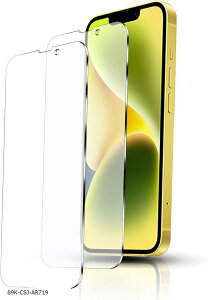 Q[ɍœK2 Ή iPhone 14 Plus/iPhone 13 Pro Max 6.7C` KXtB 炳 ^b` wh~ mOA  KX یV[g (89K-CSJ-AR719)