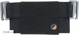 パスポート型 ウエストポーチ 薄型5mm 軽量 ベルトなし ジョギング 釣り ゴルフ 旅行 (パスポート型)