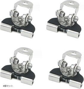 ワークライト用取付金具 作業灯取付金具 ステンレス製 クランプホルダー ブラケット 汎用 セット(4個セット)