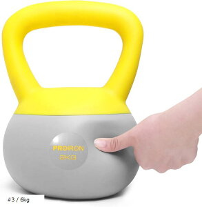 �P�g���x�� �\�t�g �_�炩�� kettlebell �S�r�[�Y���S �[�U (#3 / 6kg, 6.0 kg)