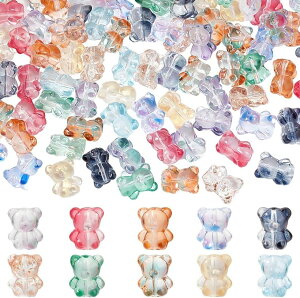 140 10F  r[Y Jt 킢r[Y NX^ nhCh ANZT[ lbNX uXbg CO H|ȋ (~bNX, 14x12x9mm)