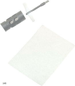 �����q�����ďC �G�A�K�� ��p �o���� �N���[�j���O ���C�p�[ 6mm BB�e �C���i�[ �K�X�u�� �}���C ���� ���b�h �Ή� 140 (140��)