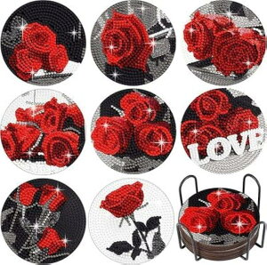 Astartia _ChA[g R[X^[ Lbg DIY _Chr[Y 5D_ChhLbg ԂKN_ChyCeBO S l q (IVJ[, a10cm)