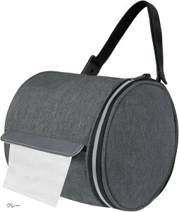 �g�C���b�g�y�[�p�[ �P�[�X �z���_�[ �J�o�[ �A�E�g�h�A �u���^ ���@�\ �݂艺���� �h�� �L�����v �Ԓ��� �o�R �ނ� �n�C�L���O �|�[�^�u�� ��߂� (�O���[, 15x15x15)