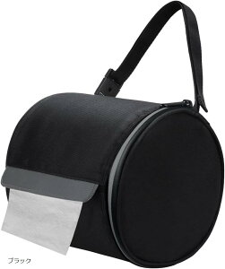 �g�C���b�g�y�[�p�[ �P�[�X �z���_�[ �J�o�[ �A�E�g�h�A �u���^ ���@�\ �݂艺���� �h�� �L�����v �Ԓ��� �o�R �ނ� �n�C�L���O �|�[�^�u�� ��߂� (�u���b�N, 15x15x15)