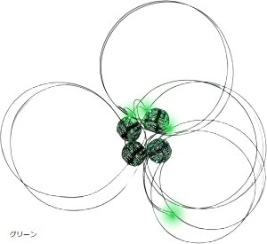 LED ���C�X�C�b�`�t�� �d�����C�g 4�Z�b�g CR927�Ή� (�O���[��)