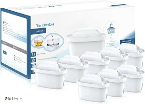 �݊��i �򐅃|�b�g�p�J�[�g���b�W �u���^�����p�J�[�g���b�W �}�N�X�g�� BRITA MAXTRA �򐅊�p �t�B���^�[�J�[�g���b�W ������ (8�Z�b�g)