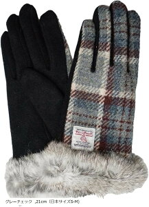 Harris Tweed fB[X t@[t N jbgn Rr nXcC[h P[Xt (O[`FbN(SD2004-GrayWine), 21cmi{TCYS-M))