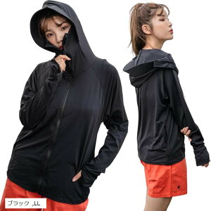 UV�J�b�g �p�[�J�[ ���f�B�[�X �~�h���� ������ �⊴ �g�b�v�X ���Ă��~�� ���b�V���K�[�h ���� �y�� ���� �ʋC�� �� �W�b�v ���Ă��h�~ �̌^�J�o�[ ���� (�u���b�N, LL)