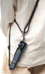 DJI OSMO Pocket 3 �V�����_�[�X�g���b�v �ėp �A�N�Z�T���[ �A�N�V�����J���� GoPro �R���p�N�g�J���� �X�}�z�Ή� (�O���[)