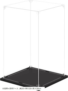 �t�B�M���A�P�[�X �A�N�����P�[�X UV�J�b�g �R���N�V�����P�[�X �f�B�X�v���C�P�[�X �g�ݗ��ĊȒP ��� ����h�~ ��� �N���[�j���O�N���X�t�� (�����+�����P�[�X, ��20x���s20x����30cm)