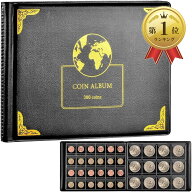 【楽天ランキング1位入賞】スーベニアメダルケース コインアルバム 300枚収納 メダル収納ケース 記念硬貨…