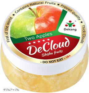 DeCloud �V�R����Fruit Herbal Hookah Shisha Flavors Molasses 50-Gram NO Nicotine Tobacco �t���[�c�t���[�o�[����- �j�R�`���Ȃ� (�_�u���A�b�v��)