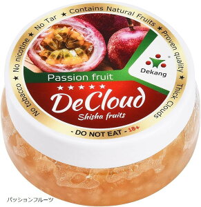DeCloud �V�R����Fruit Herbal Hookah Shisha Flavors Molasses 50-Gram NO Nicotine Tobacco �t���[�c�t���[�o�[����- �j�R�`���Ȃ� (�p�b�V�����t���[�c)