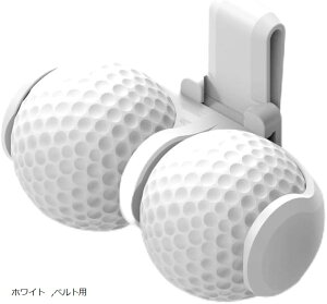 CoCoClip �R�R�N���b�v �S���t�{�[���z���_�[ (�z���C�g, �x���g�p)