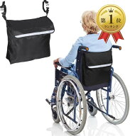 【楽天ランキング1位入賞】車椅子 バッグ 車椅子用サイドバッグ 車いす 物入れ 補助バック 背面収納 防水…