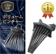 【楽天ランキング1位入賞】美容師監修 ヘアボリュームピンチャー 前髪クリップ 前髪たちあげクリップ (ブ…