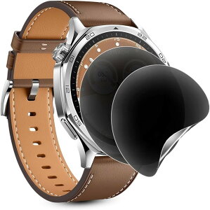 �`�����h�~�t�B���� 2���Z�b�gFor HUAWEI WATCH GT 5 Pro 46mm ��p �ی���� �`�����h�~�@�\ TPU�f�� �C�A�E�w��h�~ �����ɂ��� �Ή� �\��t���ȒP (MJO-JAC-C004)