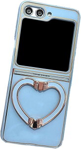 �n�[�g �����O�t�� ������� �n�[�h �P�[�X �ی� �J�o�[ Galaxy Z Flip6 docomo SC-54E �X�}�z�P�[�X (�u���[)